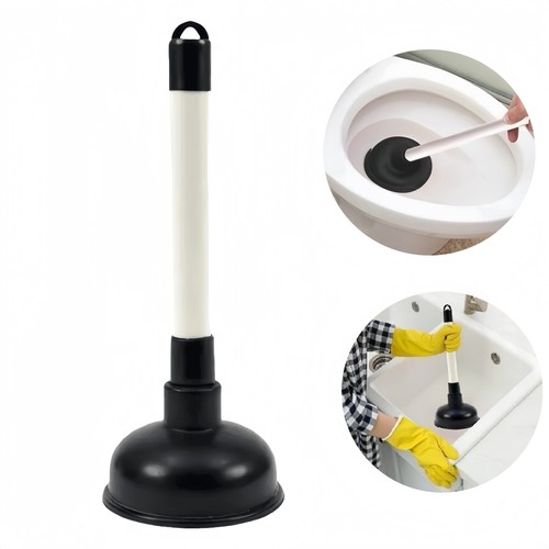 Heavy duty toilet - heavy, plunger