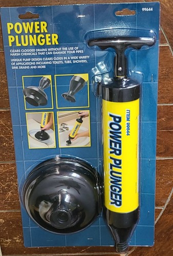 Power plunger opens toughest - plunger:,