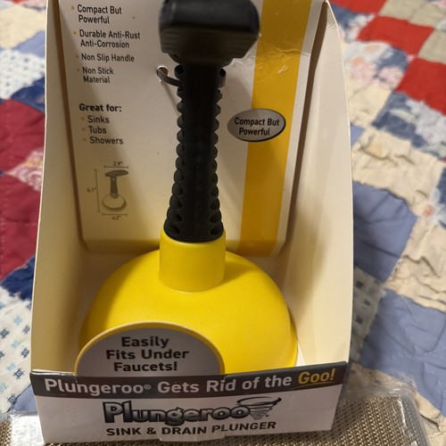 Plungeroo mini sink plunger - plungeroo,