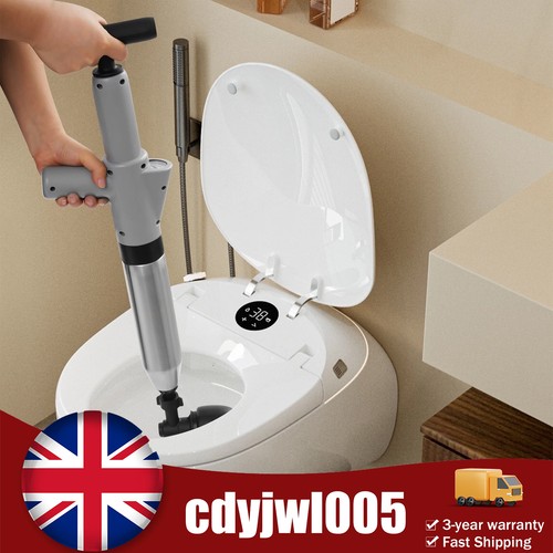 Stainless steel toilet plunger - steel,