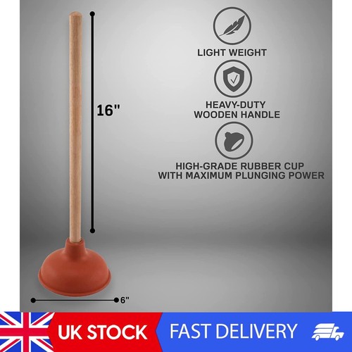 Powerful sink plunger with - powerful,