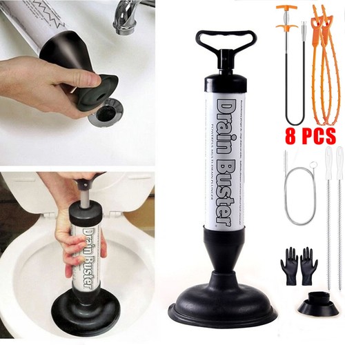 Toilet plunger drain buster - plunger,
