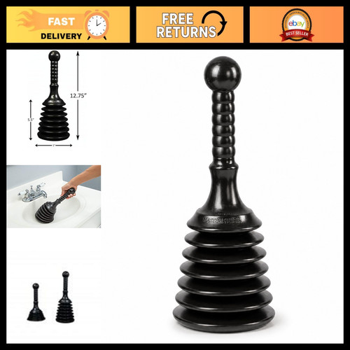 Powerful sink drain plunger - sink,