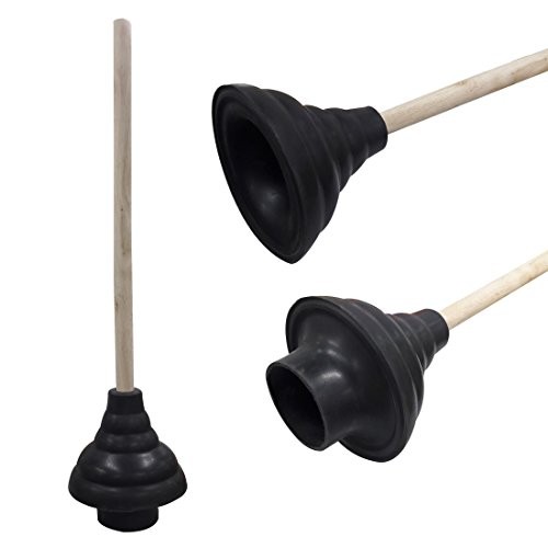 Rubber toilet plunger for - plunger,