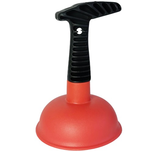 Mini sink drain plunger with - &,
