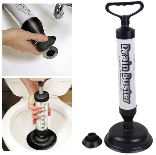 Toilet plunger drain - toilet,
