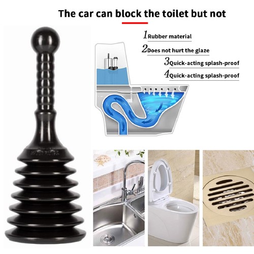 Heavy duty sink plunger clear - heavy,