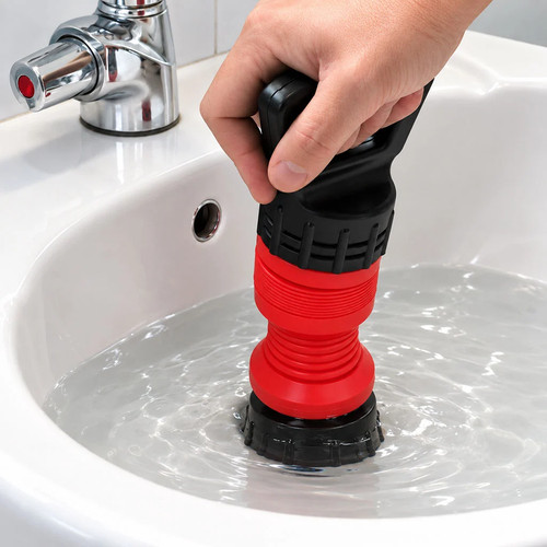 Sink plunger drain - sink,