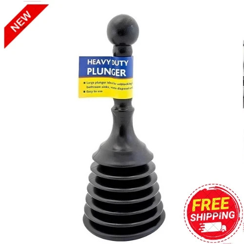 Heavy duty sink plunger rubber - heavy,