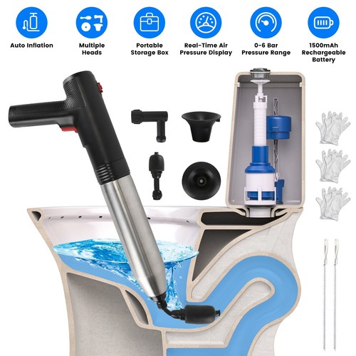 Electric toilet plunger high - electric,