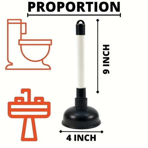 Kitchen bathroom small plunger - small,