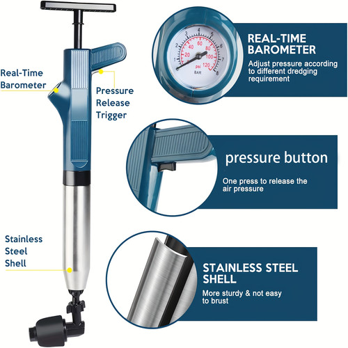 Toilet plunger kit high - kit,,