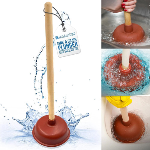 Toilet sink drain bath plunger - toilet,