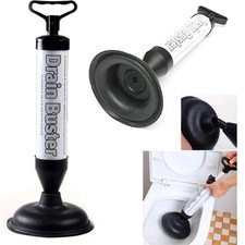 Toilet Plunger Drain Buster